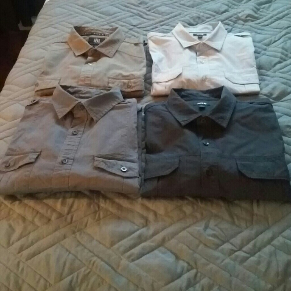 Lot of 4 Casual Shirts